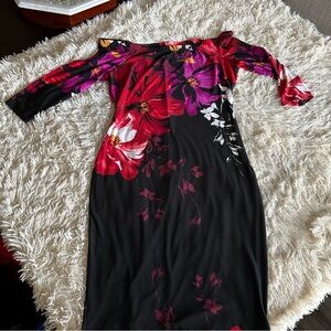 Venus Floral Off-Shoulder Dress
